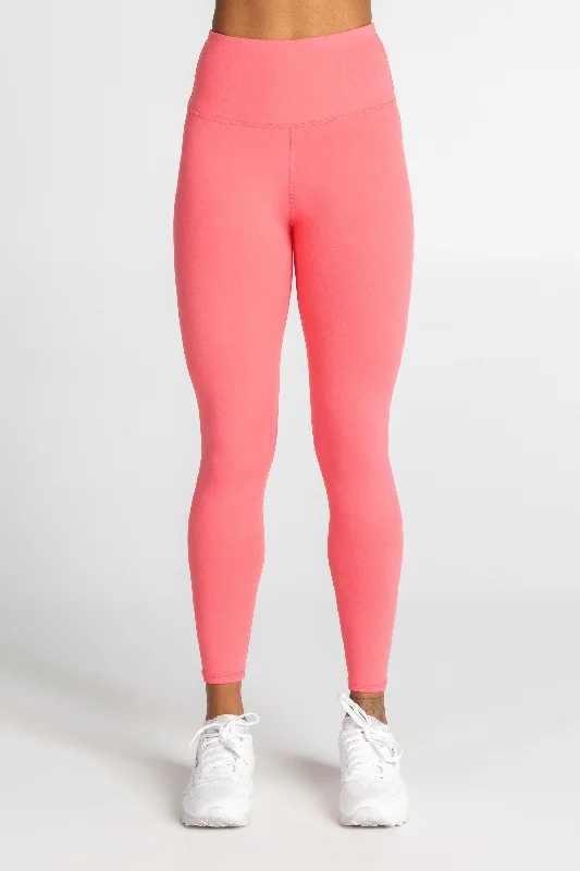 Tight Fit Yoga Pants for Better Support -Interlock Jersey High Waist Compression V Legging