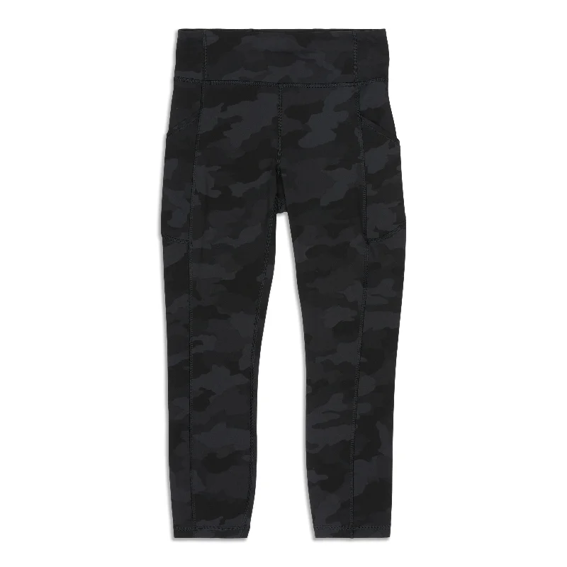 Yoga Pants with Smooth Waistband -Invigorate High-Rise Crop - Resale