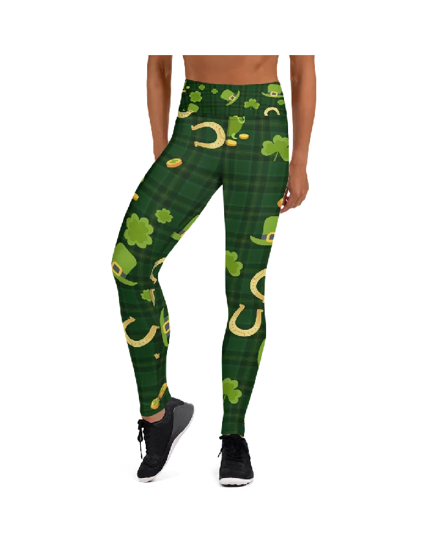 Yoga Pants for Full Flexibility and Comfort -Irish Pride Yoga Pants