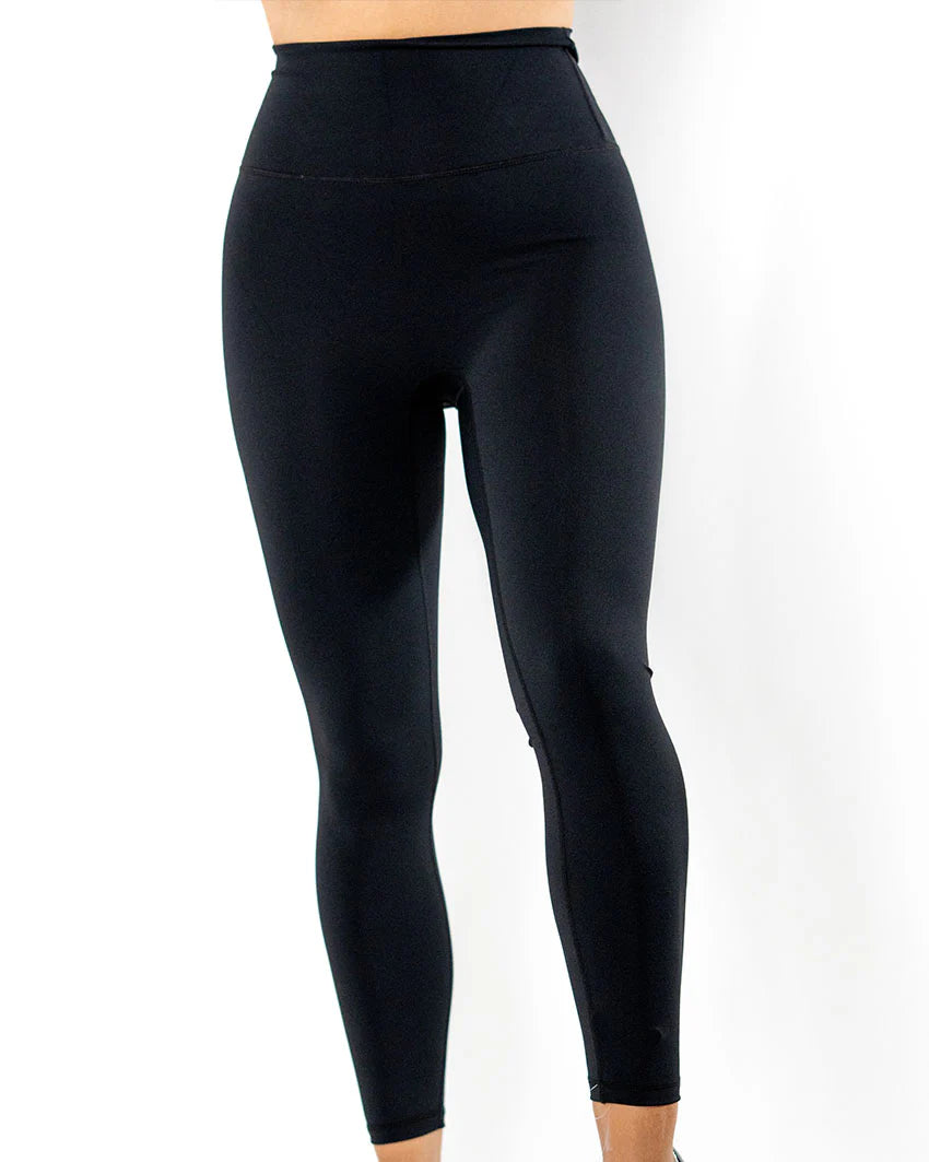 Yoga Pants for Low-Impact Exercise -Iron Pulse Stratos Black Yoga Pant *FINAL SALE*