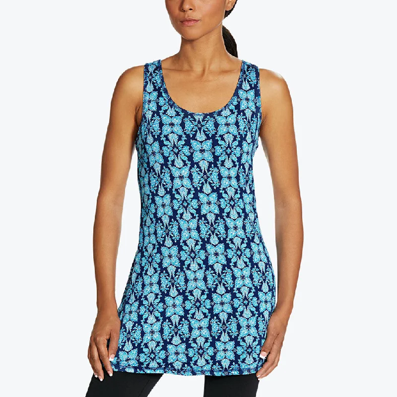 Yoga Tops for Yoga and Strength Training -Isla Reversible Tank Dress