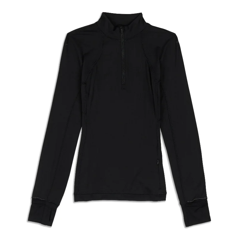 Yoga Tops for Hot Weather -It's Half Zip - Resale