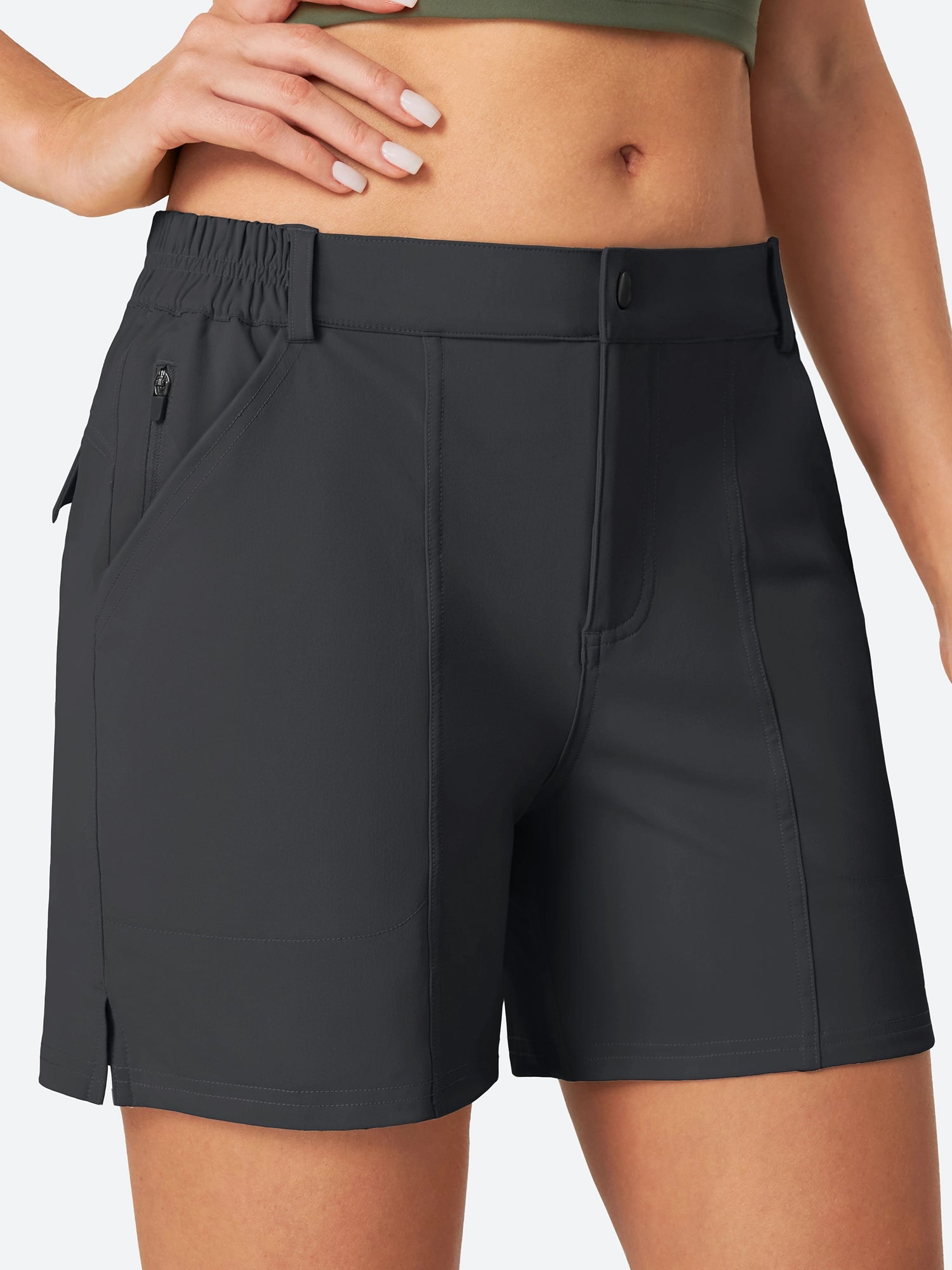 Soft Yoga Shorts for Comfort and Relaxation -IUGA 5" Quick Dry UPF 50+ Hiking Golf Shorts With Pockets Soft Yoga Shorts for Comfort and Relaxation -IUGA 5" Quick Dry UPF 50+ Hiking Golf Shorts With Pockets