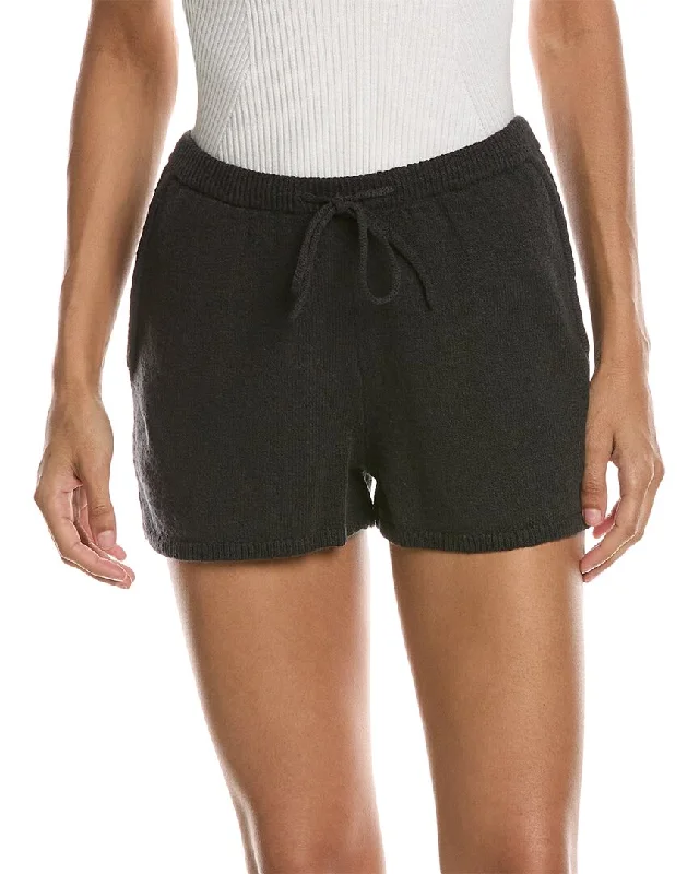 Comfortable Yoga Shorts for Full Movement -IVL Collective Low-Rise Boucle Short
