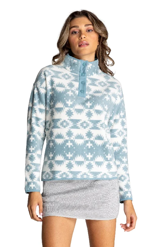 Yoga Tops for Maximum Stretching Ability -Ivy Polar Fleece Sweater