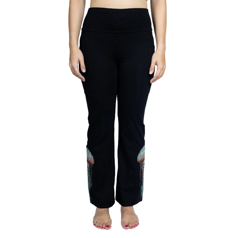 Yoga Pants for Intense Stretching -Jellyfish Yoga Pants with Pockets