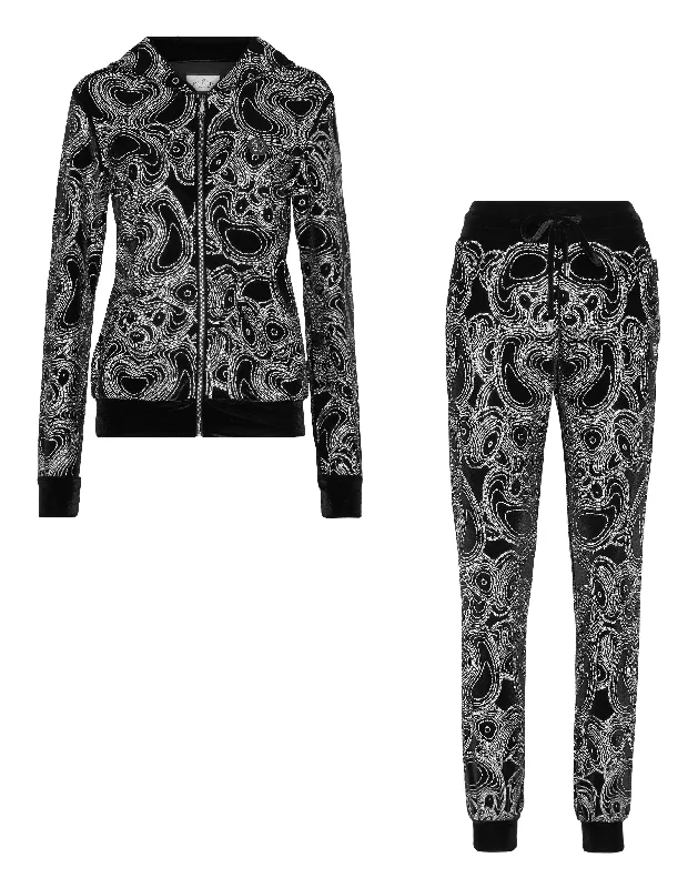 Yoga Shorts for Deep Stretching -Jogging Tracksuit: Hoodie/Trousers with crystals Teddy Bear Yoga Shorts for Deep Stretching -Jogging Tracksuit: Hoodie/Trousers with crystals Teddy Bear