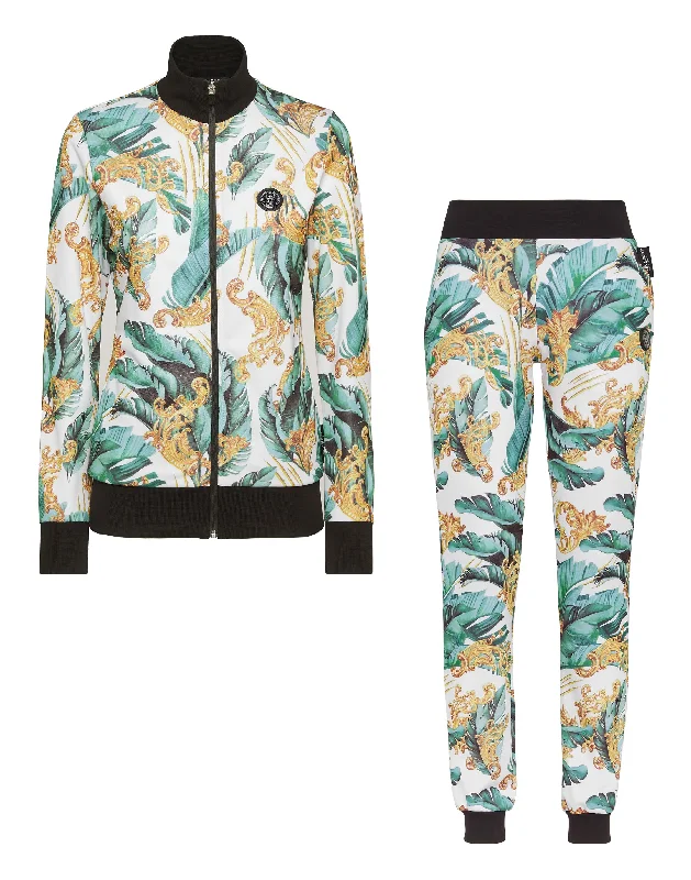 Women's Yoga Shorts with Tummy Control -Jogging Tracksuit: Top/Trousers