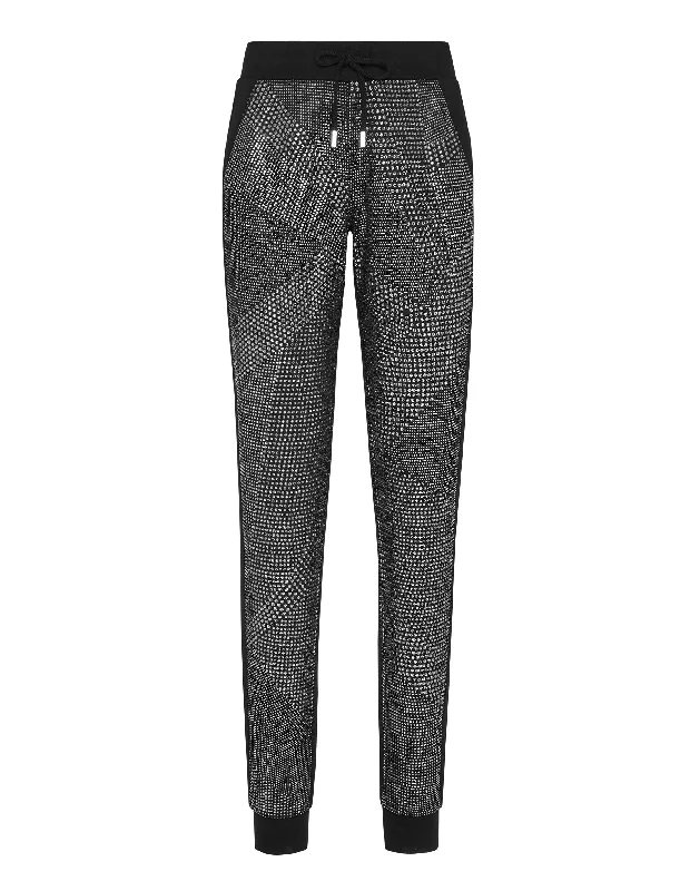 Yoga Shorts for Better Flexibility -Jogging Trousers Full Crystal