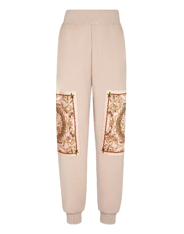 Full-Length Yoga Shorts for Comfortable Fit -Jogging Trousers New Baroque