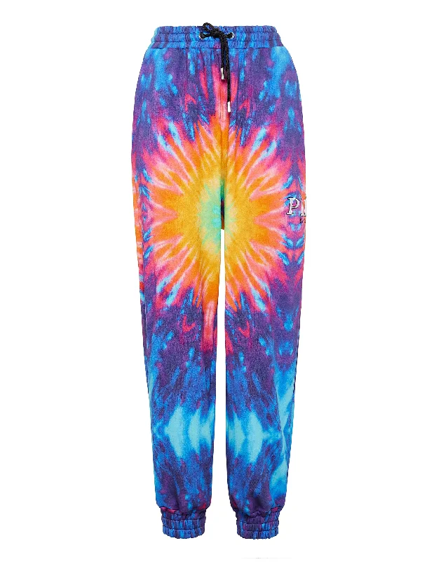 Yoga Shorts for Comfortable Yoga Practice -Jogging Trousers Tie dye