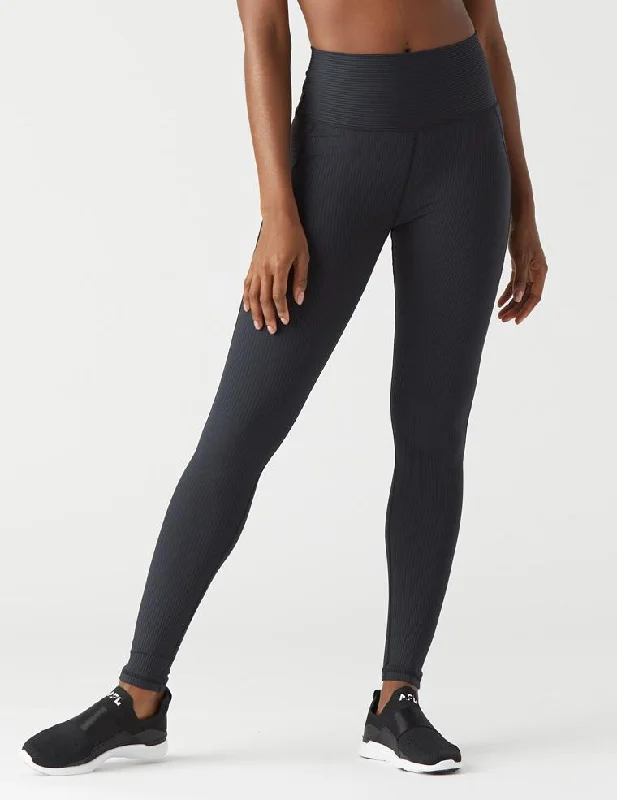 High-Waisted Yoga Pants for Better Posture -Jubilant Legging: Black