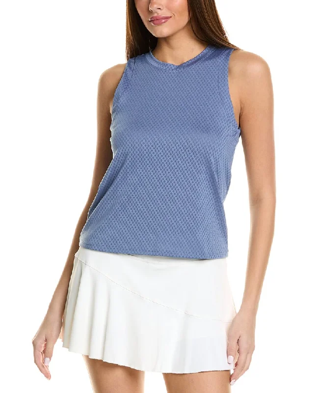Yoga Tops for Flexibility and Balance -K-Swiss Back Court Mesh Tank