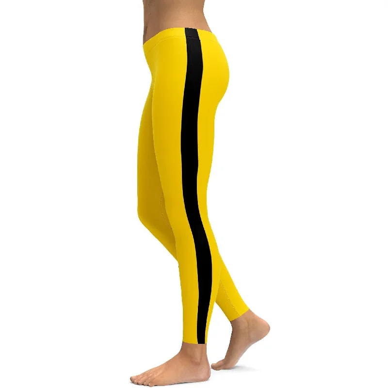 Yoga Pants for Gym and Studio Use -Kill Bill Inspired Leggings