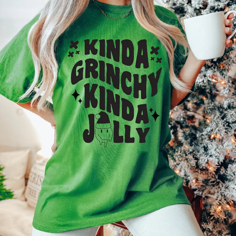 High-Cut Yoga Tops for Women -Kinda Jolly • Tee