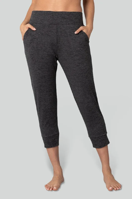 Yoga Pants for Strength and Flexibility -Knit Pull On Jogger