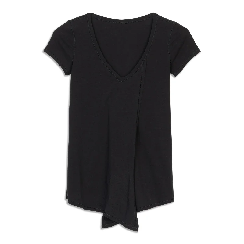 Yoga Tops for Relaxation and Stretching -Knot A Problem T-Shirt - Resale