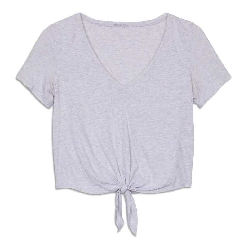Yoga Tops for Better Movement -Knot Gonna Fly T-Shirt - Resale