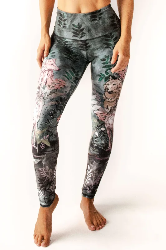 Yoga Pants for Ultimate Comfort -La Loba Printed Yoga Leggings