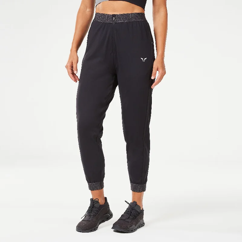 Stylish Yoga Pants with Pockets -LAB360° 7/8 Joggers - Black