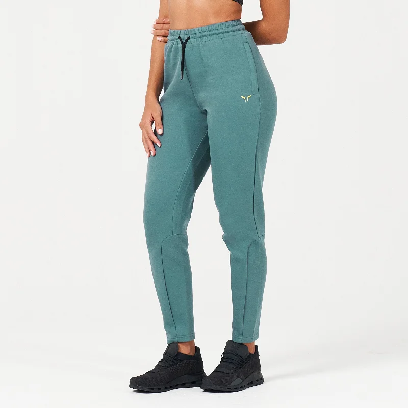 Yoga Pants for Intense Movement -LAB360° Tapered Joggers - Goblin Blue