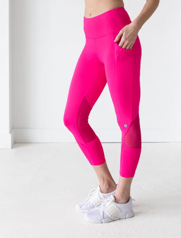 Yoga Pants for Balanced Practice -LADIES CARBON CAPRI