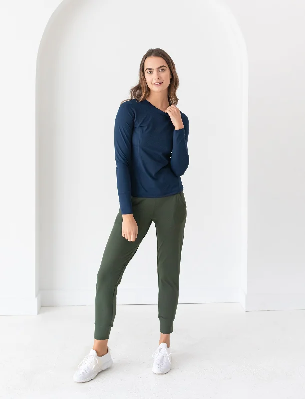 Yoga Pants for Mobility and Strength -LADIES STUDIO TO STREET JOGGER