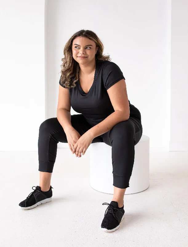 Ultra Comfortable Yoga Pants -LADIES STUDIO TO STREET JOGGER (SIZE XS TO XXL)