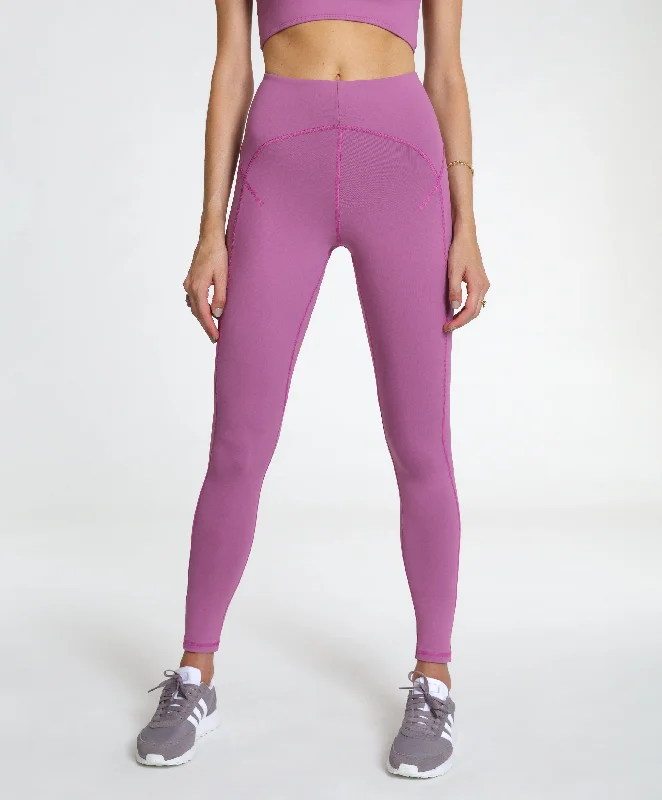 Yoga Pants for Sports and Fitness -Lavender Performance Max-Waist RioHug™ Tight Legging
