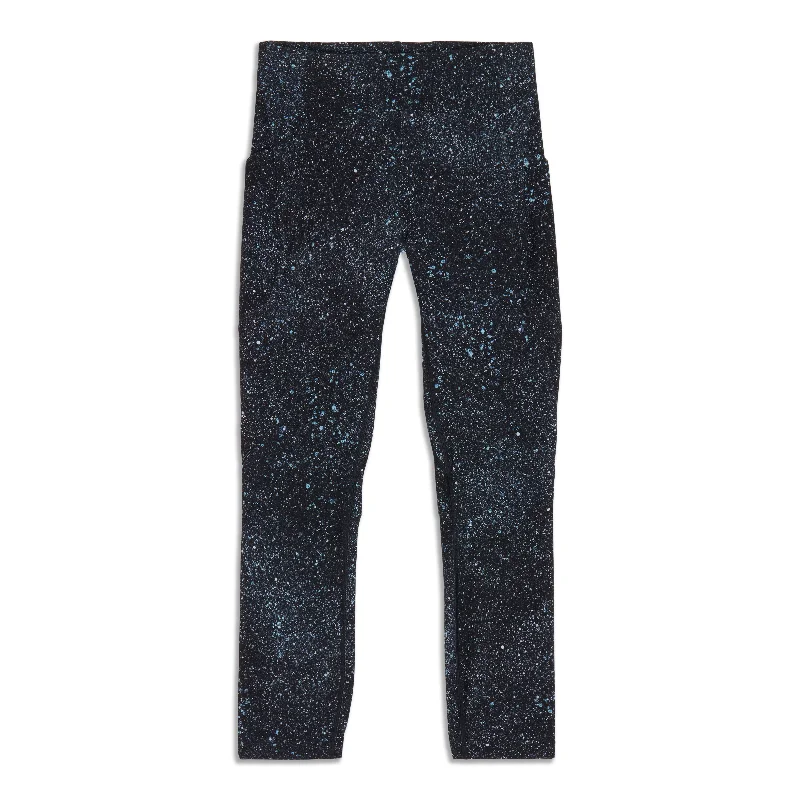 Yoga Pants with 4-Way Stretch -Lead The Pack Crop - Resale