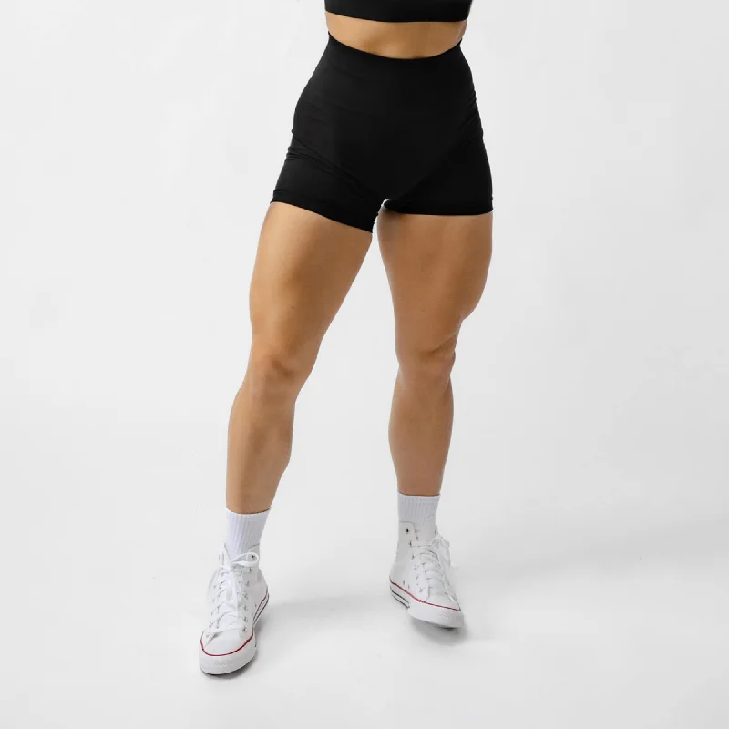 Stylish Yoga Shorts for Gym -Legacy Shorts - Black