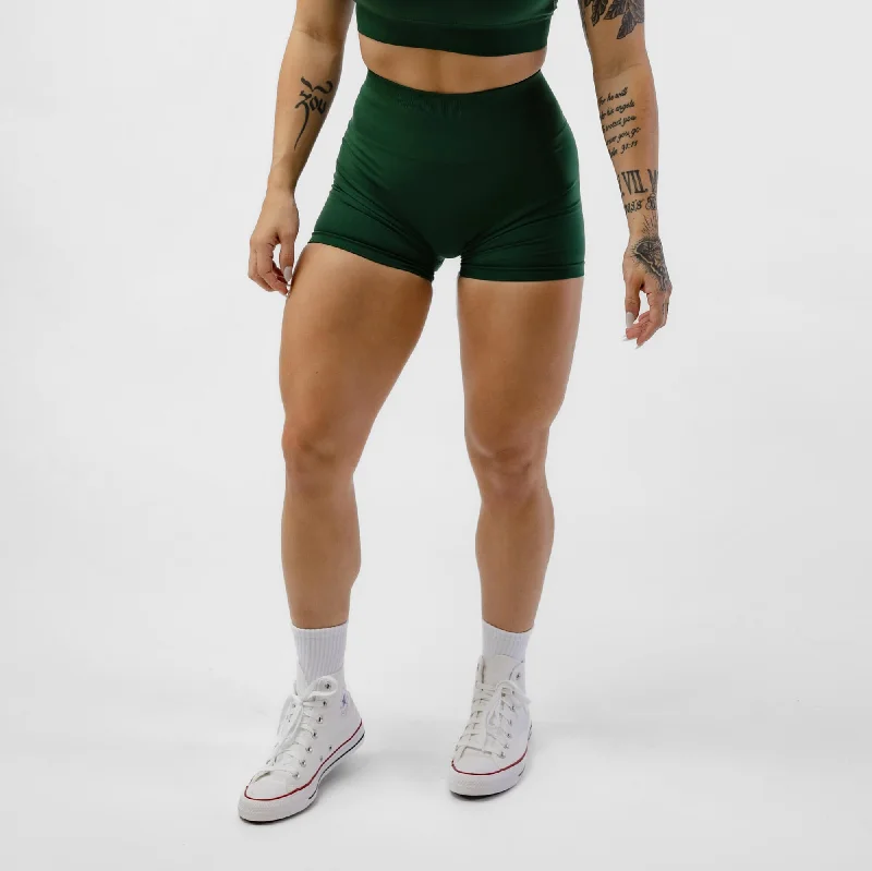 Yoga Shorts for Body Confidence -Legacy Shorts - Evergreen