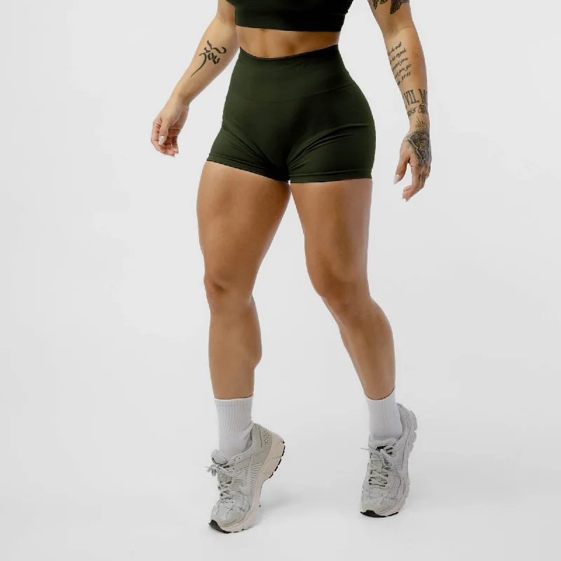 Yoga Shorts for Flexibility and Mobility -Legacy Shorts - Ranger Green