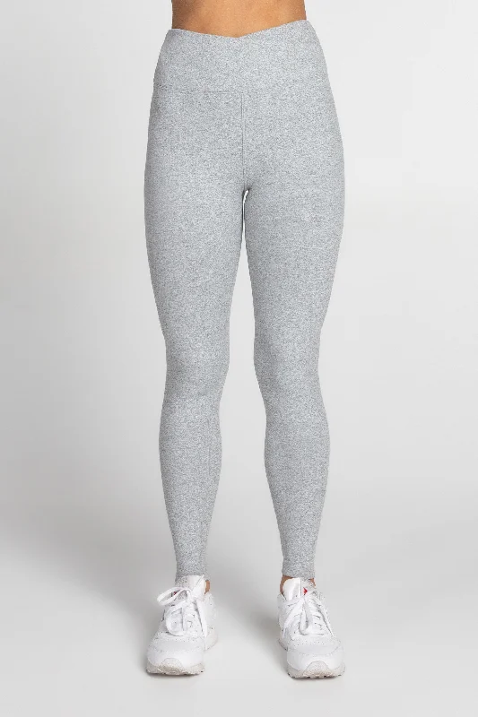 Black High-Waisted Yoga Pants -Legging Crossover Flex