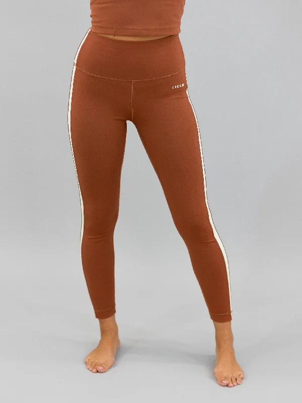 Stylish Yoga Leggings -Cream Yoga Hana 7/8 Length Legging