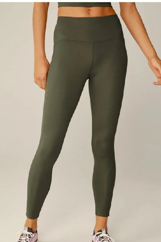 High-Waisted Yoga Pants for Full Comfort -Beyond Yoga POWERBEYOND High Waisted Midi Legging High-Waisted Yoga Pants for Full Comfort -Beyond Yoga POWERBEYOND High Waisted Midi Legging