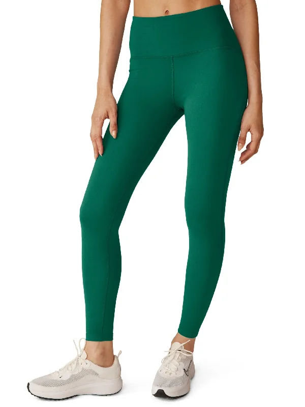 Supportive Yoga Pants -Beyond Yoga POWERBEYOND™ Strive High Waisted Midi Legging