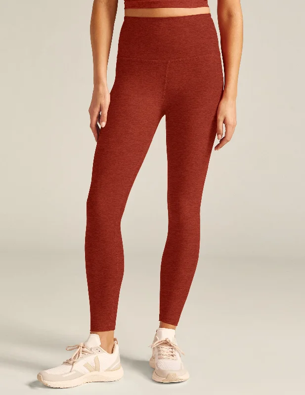 Women's High-Waisted Yoga Pants -Beyond Yoga Spacedye Caught in the Midi Legging