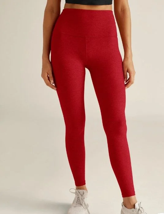 Yoga Pants for Intense Stretching -Beyond Yoga Spacedye Caught in the Midi Legging