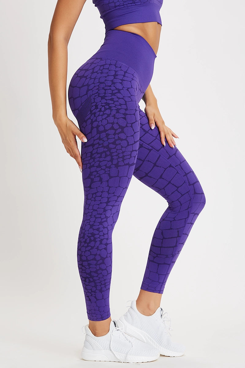 Women's Yoga Shorts for Increased Flexibility -Leggings All-up Cocco Viola