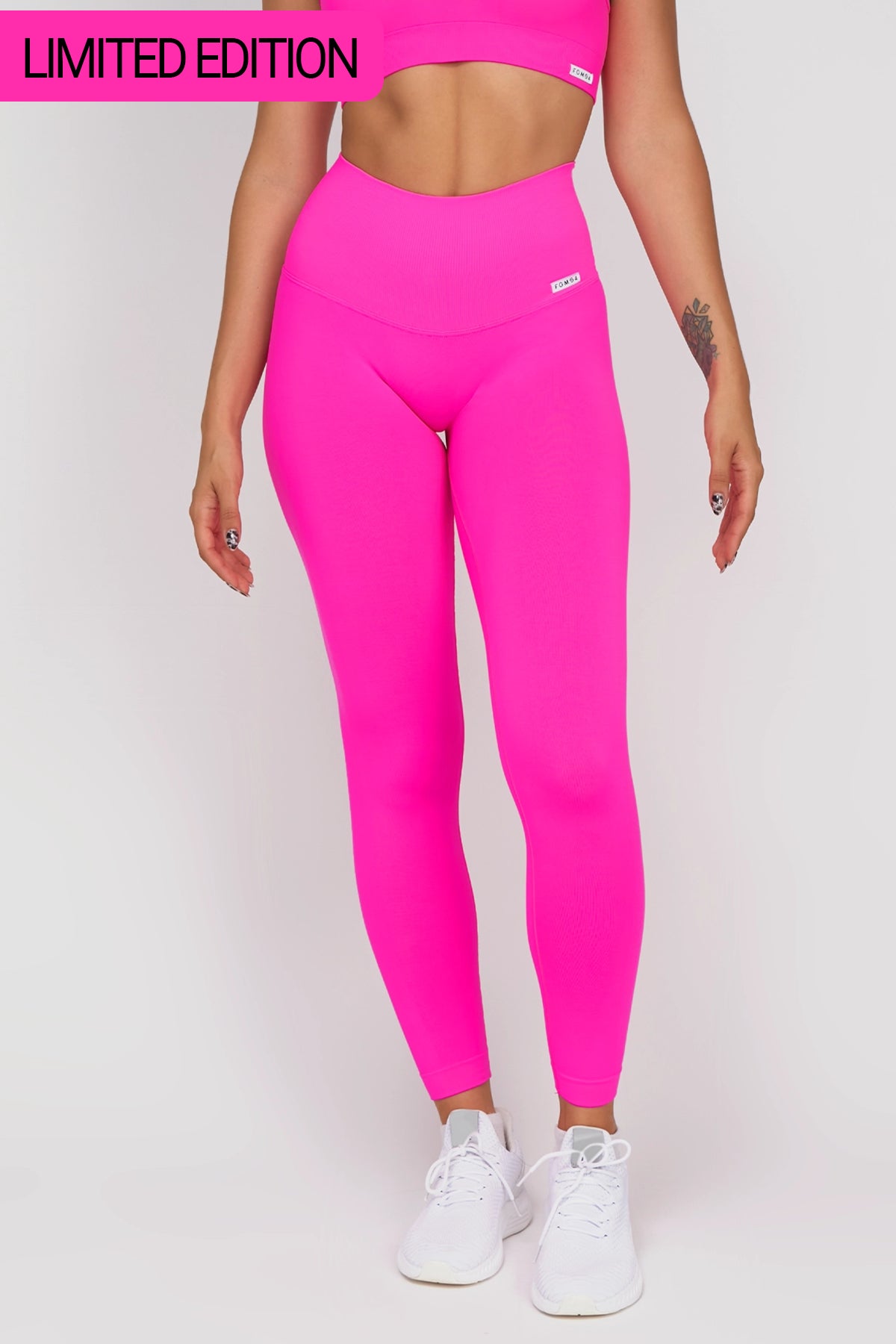 Yoga Shorts for Flexible Movement -Leggings All-Up Fuxia Fluo