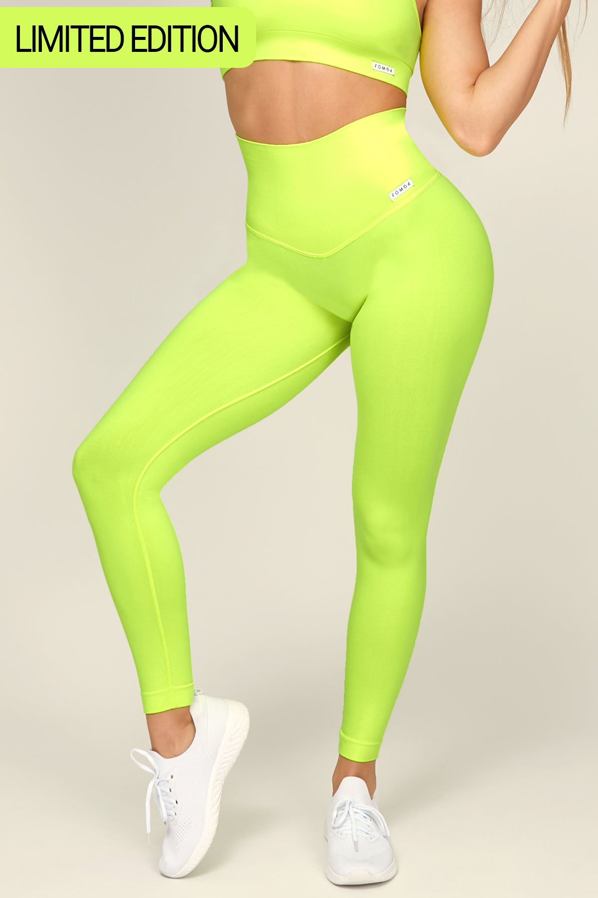 Yoga Shorts for Women’s Active Poses -Leggings All-Up Giallo Fluo