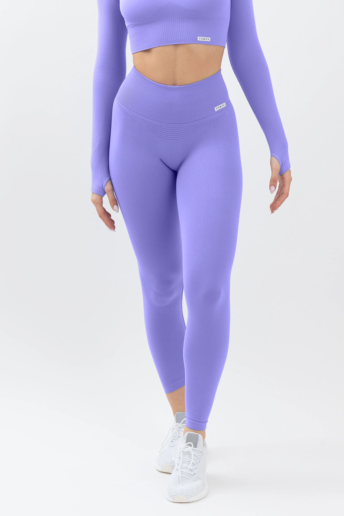 Performance Yoga Shorts for Women -Leggings Confidence Viola Glicine