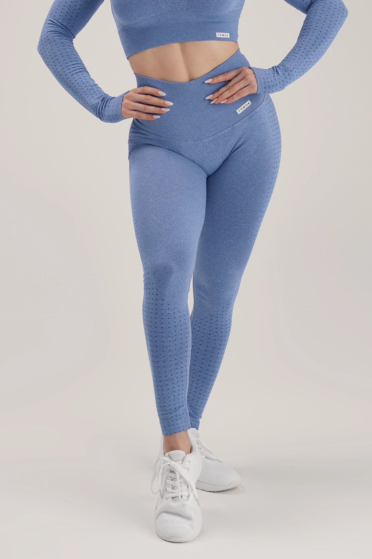 Yoga Shorts for Mobility -Leggings Eldorado Blu Ecofir