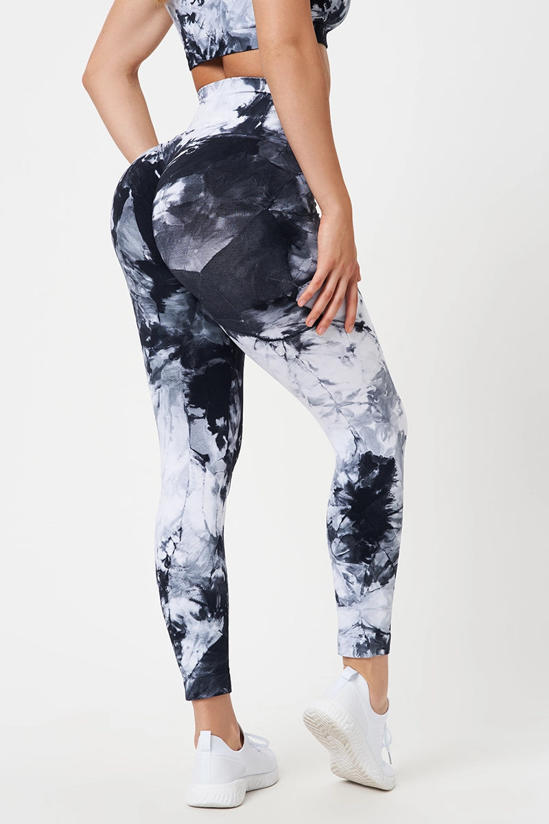 Yoga Shorts for Performance and Style -Leggings Elements Aria Bianco Nero