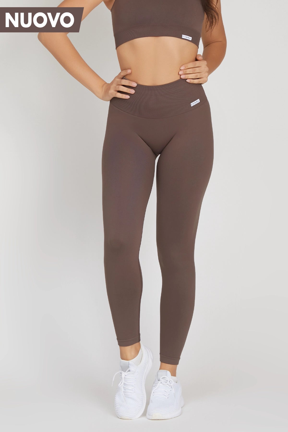 Yoga Shorts for Relaxing and Stretching -Leggings Nikita Basic Fascione Alto Potato
