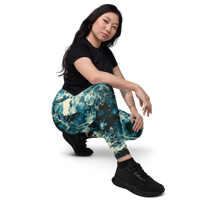 Sports Yoga Pants for Women -Aurora Leggings with pockets