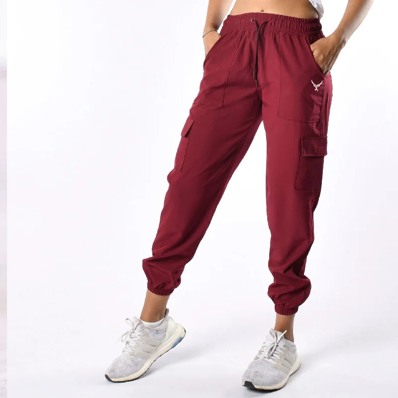 Full-Length Yoga Pants for Enhanced Movement -Leisure Cargo Pants For Women