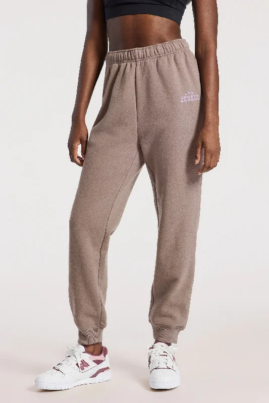 Breathable Yoga Pants for Workouts -Les Sports Bandier Jogger - Iron/regal Orchid