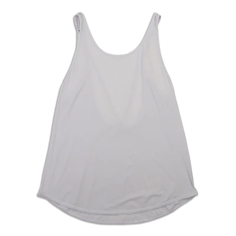 Yoga Tops for Comfort During Intense Workouts -Let It Slip Tank Top - Resale